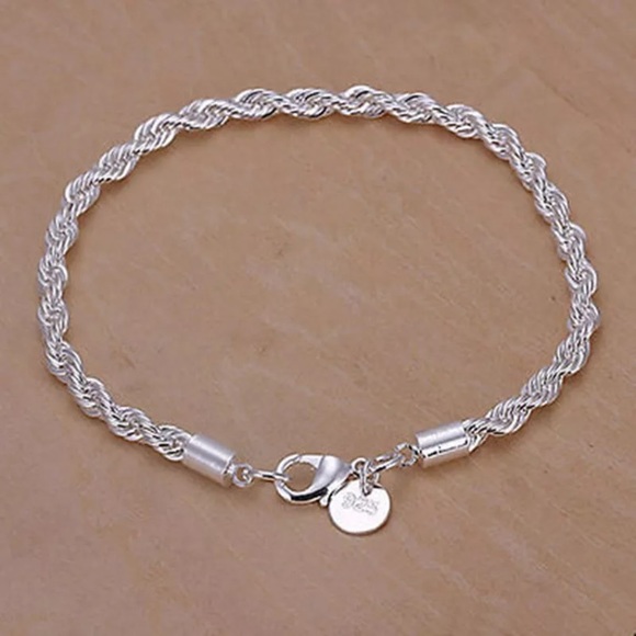 Jewelry - .925 Sterling Silver Twisted Bracelet